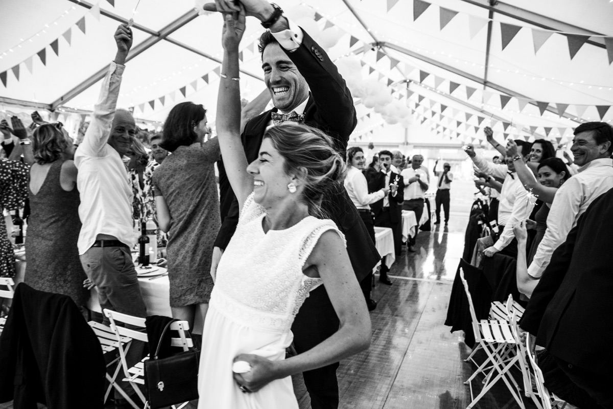 Entrée dans la salle mariage Nantes