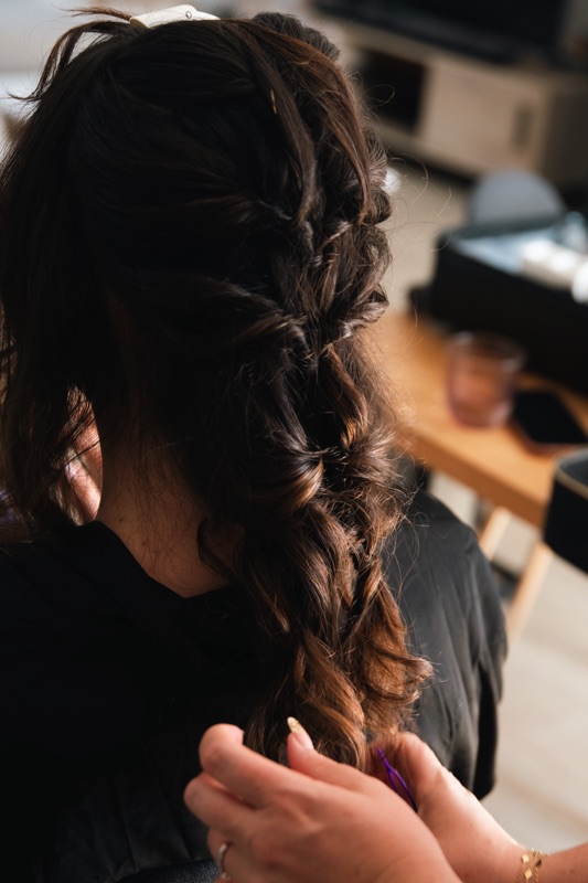 Coiffeuse mariage Grandchamp-des-Fontaines