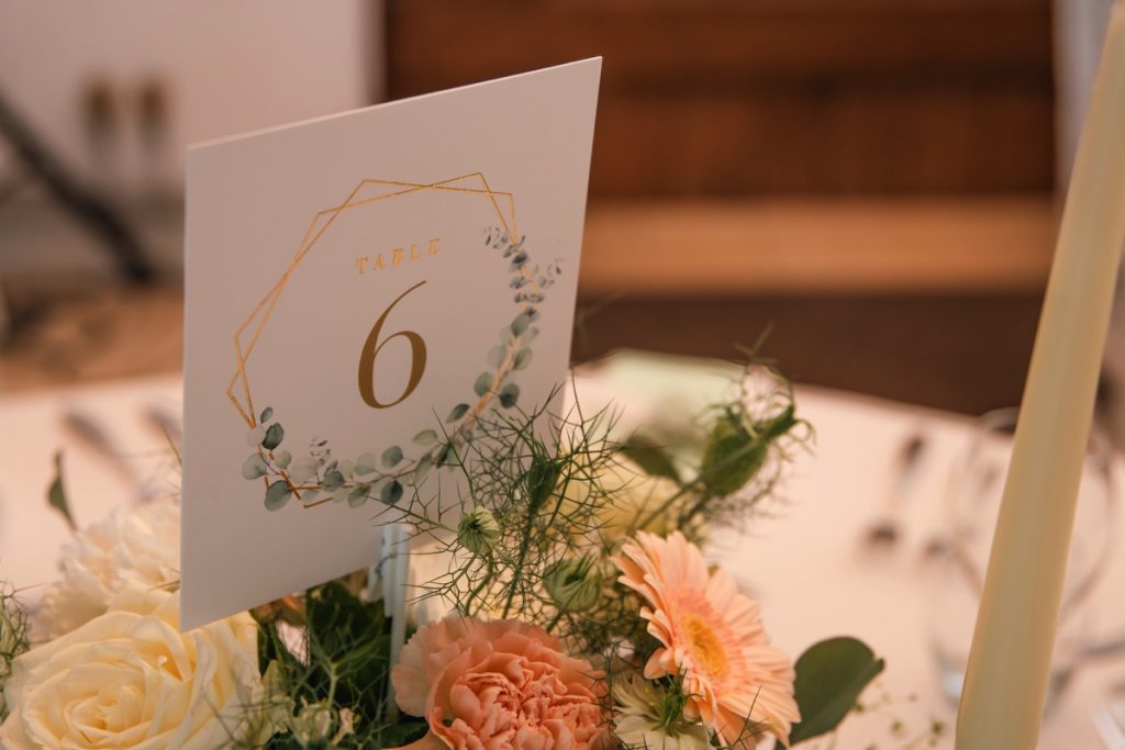 Photo décoration salle mariage Nantes Loire Atlantique