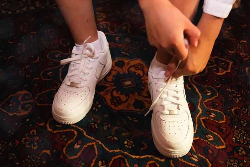 Préparatif des mariés photo mariage Nantes