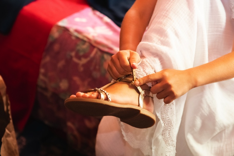 Préparatif des mariés photo mariage Nantes