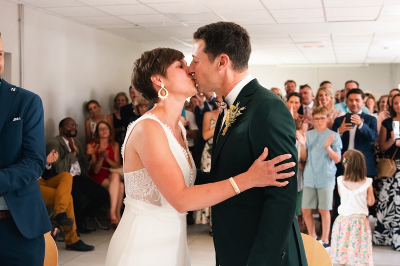 Cérémonie mariage mairie Noyal sur Brutz