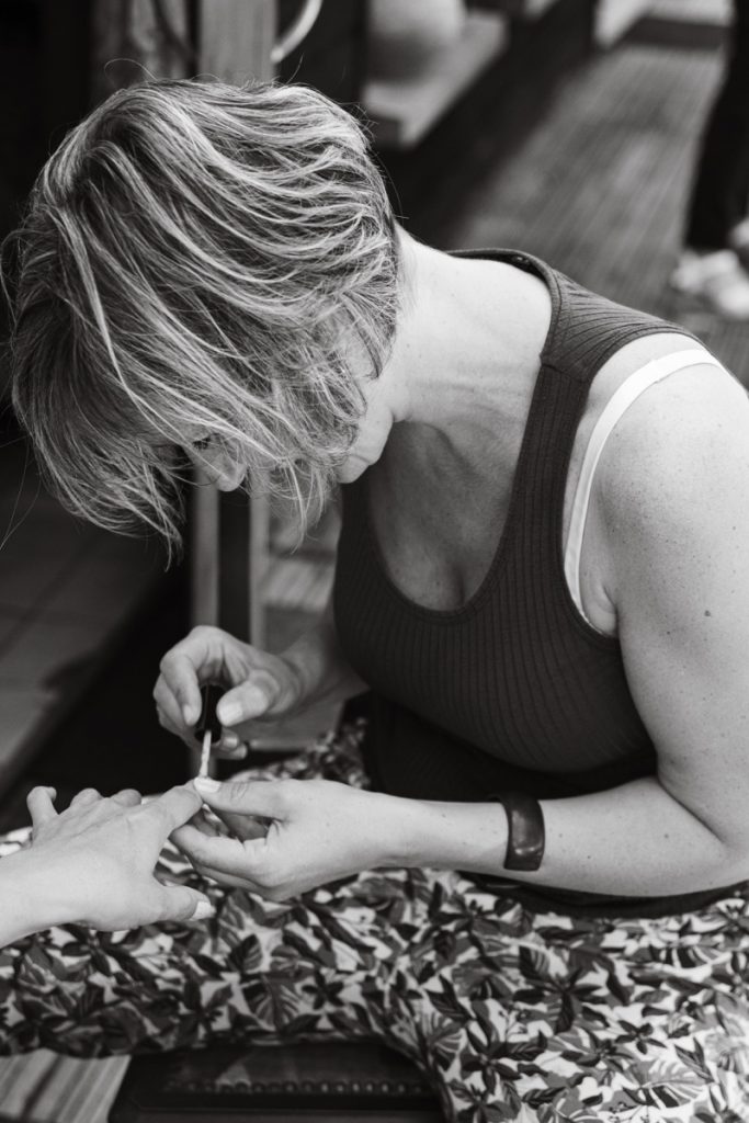 Préparatif des mariés photo mariage Nantes